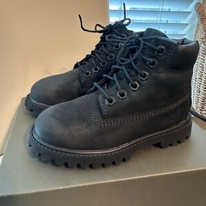 Timberland Kids Dark Boots with Laces